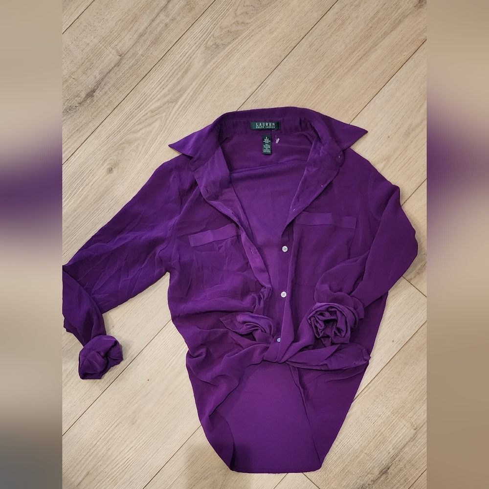 Ralph Lauren Rich Purple Shirt